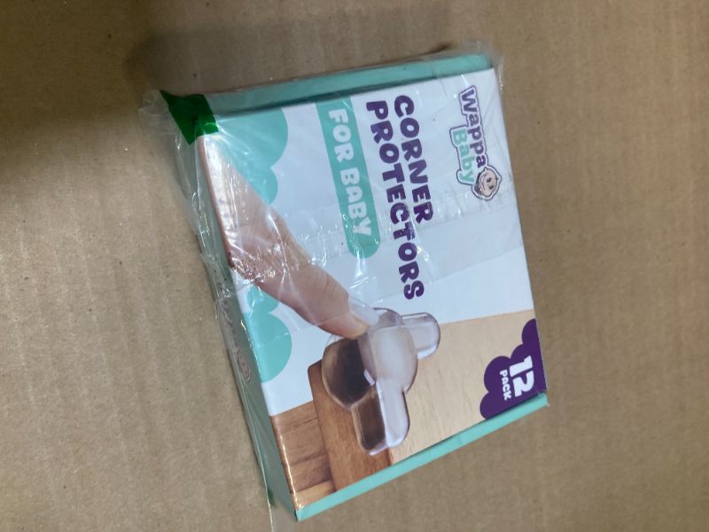 Photo 1 of Corner Protectors for Baby (12 Pack) - Patented - New & Improved Edge Protector for Baby – Transparent Corner Protectors - Baby Safety Products to Baby Proof Corners and Edges
