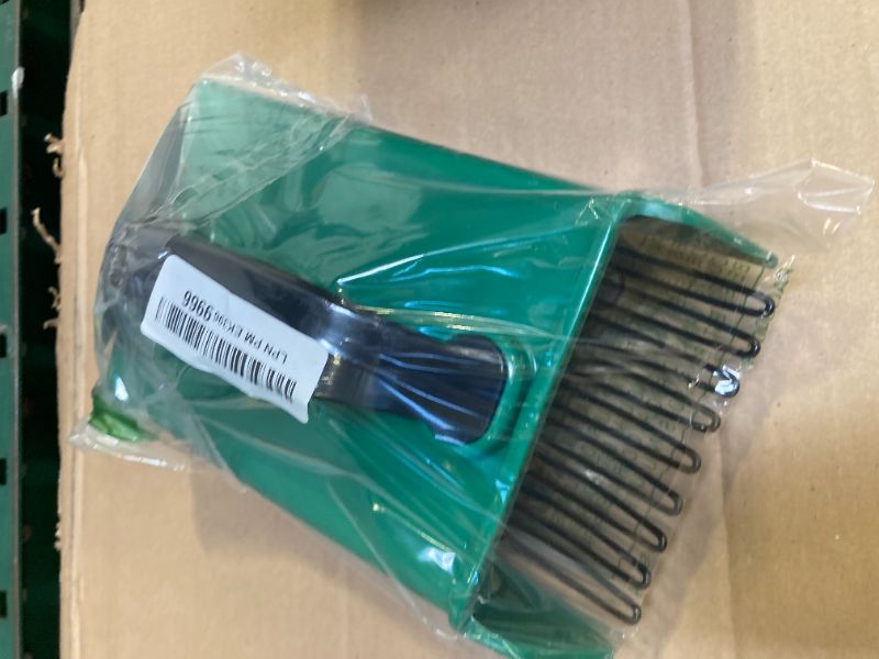 Photo 1 of GUGULUZA Berry Picker with Metallic Comb, Plastic Blueberry Picker Scoop with Ergonomic Handle, Huckleberry Picking Rakes for Easier Berry Harvester, 9" x 5.5" (Green & Black)