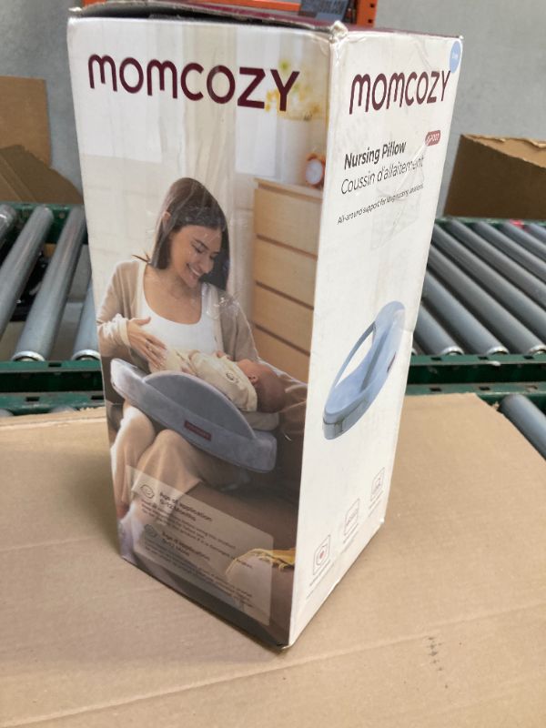 Photo 1 of Momcozy Exclusive Memory Foam Nursing Pillow - Pioneering Safety Fence-Plus Size Breastfeeding Pillow for Ergonomic Comfort & Support-Easier and Healthier Nursing - Fit for All, Removable Cover