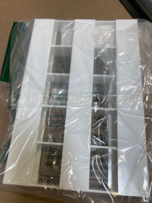 Photo 1 of yiweiiwn Acrylic straw holder with double-sided tape,cabinet straw organizer,Straws dispenser,suitable for cabinets and kitchen countertops (white)