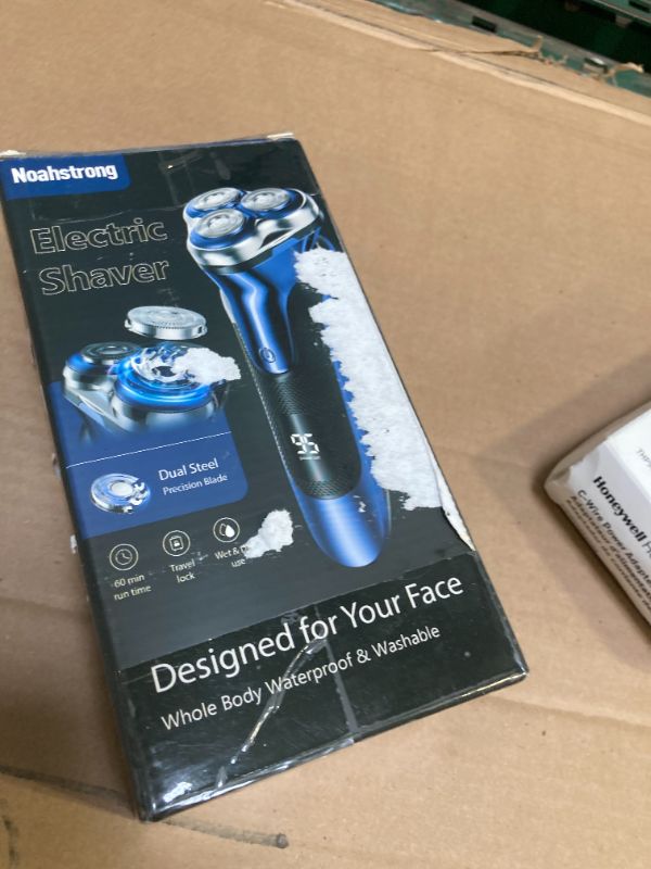 Photo 1 of GDKLXL Rechargeable Electric Razor for Men: IPX6 Waterproof Shaver - 1.5H Fast Charge, 4D Flex Precision Blades with Pop-Up Trimmer - Gentle on Sensitive Skin, Perfect for Travel