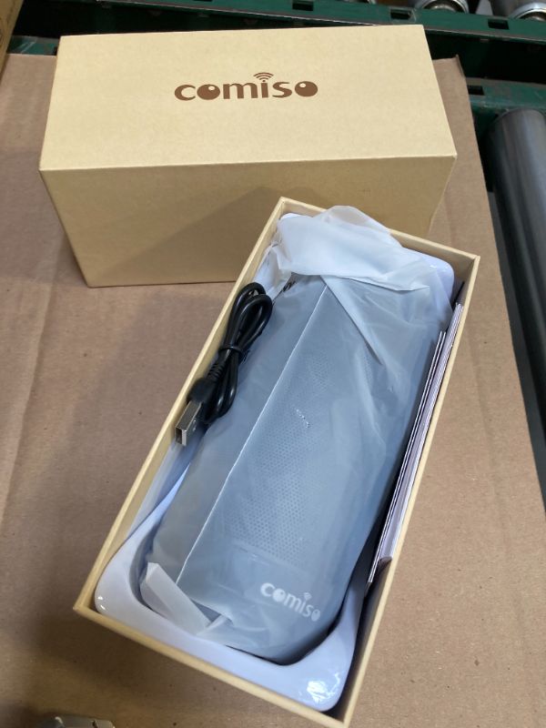 Photo 1 of comiso Bluetooth Speaker, IP65 Waterproof Portable Speaker with 360° HD Stereo Sound, Punchy Bass, TWS Pairing, 24H Playtime, Wireless Speakers for Home/Outdoor/Camping/Beach, Gifts for Unisex
