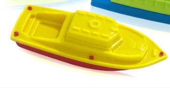 Photo 1 of ArtCreativity Toy Boats for Water Play,  Pool Toys for Toddlers 3-5, Floating Toddler Pool Toys, Plastic Sailing Toy Boats for Bathtub, Summer Beach Toys, Cute Party Favors for Boys & Girls
