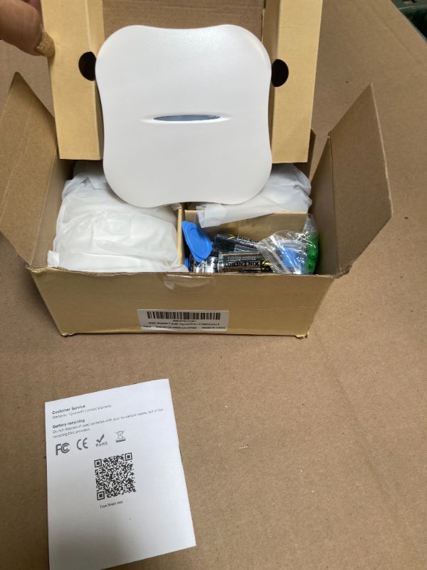 Photo 1 of WiFi Water Leak Detector for Home with App Notification, 1 Gateway + 6 WD61 Sensor, 120dB Water Flood/Drip Alarm for Basement/Kitchen/Bathroom/Toilet/Laundry Room, Sink/Drain/Pipe/Faucet Leakage Alert