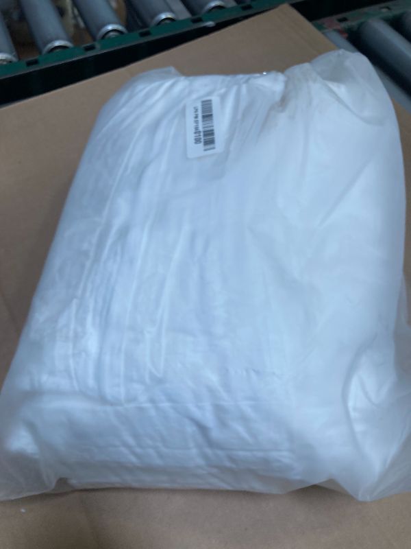Photo 1 of Amolavet Hotel Bedding Duvet Cover Queen Size Cotton White Satin Striped Textured with Zipper - Duvet Cover Queen 3 Pcs Set 90x90 - Comforter Cover/Quilt Cover Queen Size