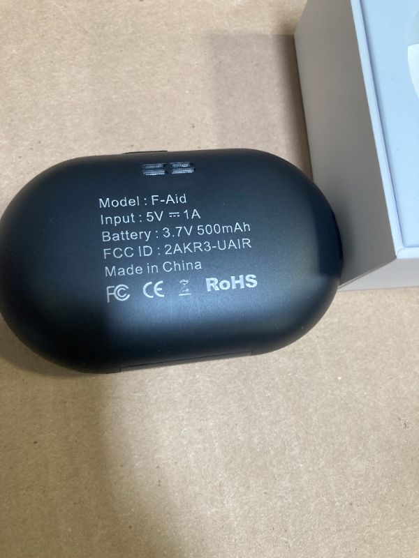 Photo 1 of Hearing Aids, Hearing Aids for Seniors with Bluetooth, Rechargeable Hearing Aid with Noise Cancellation, 5-Level Button Volume Control, OTC Hearing Amplifier for Moderate Hearing Loss, Clear Sound