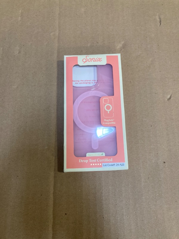 Photo 1 of Sonix Case for iPhone 16 Pro | Compatible with MagSafe | 10ft Drop Tested | Jelly Pink