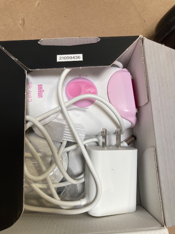 Photo 1 of Braun Epilator Silk-epil 3 3-270, Hair Removal Device, Epilator for Women, Shaver & Trimmer, Hair Removal
