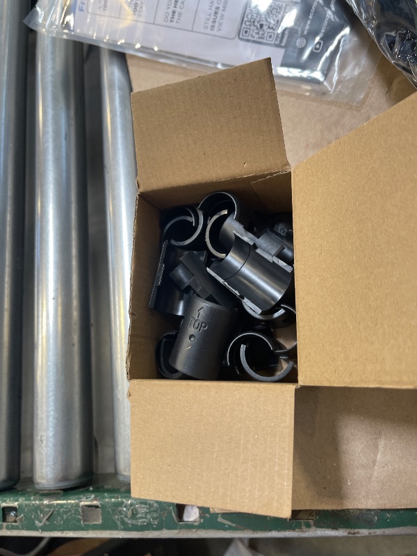 Photo 1 of Wire Shelf Clips,40-Packs Wire Shelving Shelf Lock Clips for 1" Post- Shelving Sleeves,Fits with Thunder Group,Alera,Honey Can Do,Eagle,Regency,Metro & More