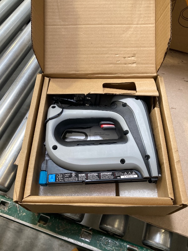 Photo 1 of Arrow Cordless Staple Gun Kit, Electric Stapler with 3750 Pieces T50 1/4", 3/8", 1/2" Staples, for Upholstery Professional and DIY Projects, T50DCD