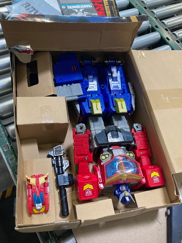 Photo 1 of Transformers Age of The Primes Titan Class The Thirteen Star Optimus Prime, 15-inch Converting Action Figure, Robot Toys for Ages 15+