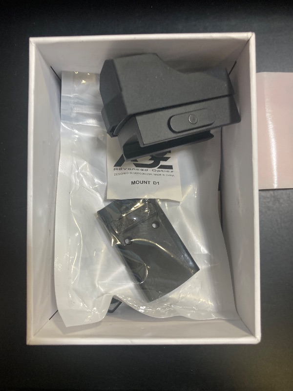 Photo 1 of ADE RD3-006x Green Dot + Rear Sight Optic Mounting Plate/Adapter for All Glock (Non-MOS, Non-Aftermarket Slide) Standard Models,Canik TP9SF,Taurus GX4,TX22 GEN2,G3C,G3 with Factory Steel Sights Pistol