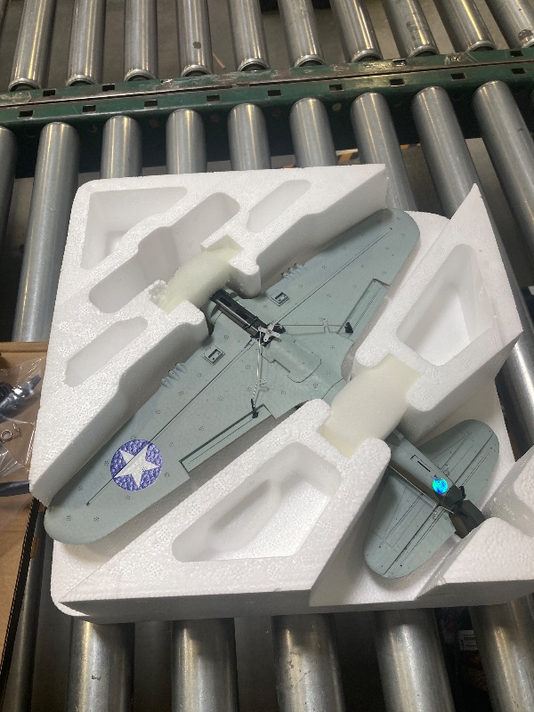 Photo 1 of VOLANTEXRC RC Plane, 4 Channel Remote Control Airplane Fighter P40 with Aileron, 6-Axis Gyro, Aerobatics for Adults, Boys, Kids