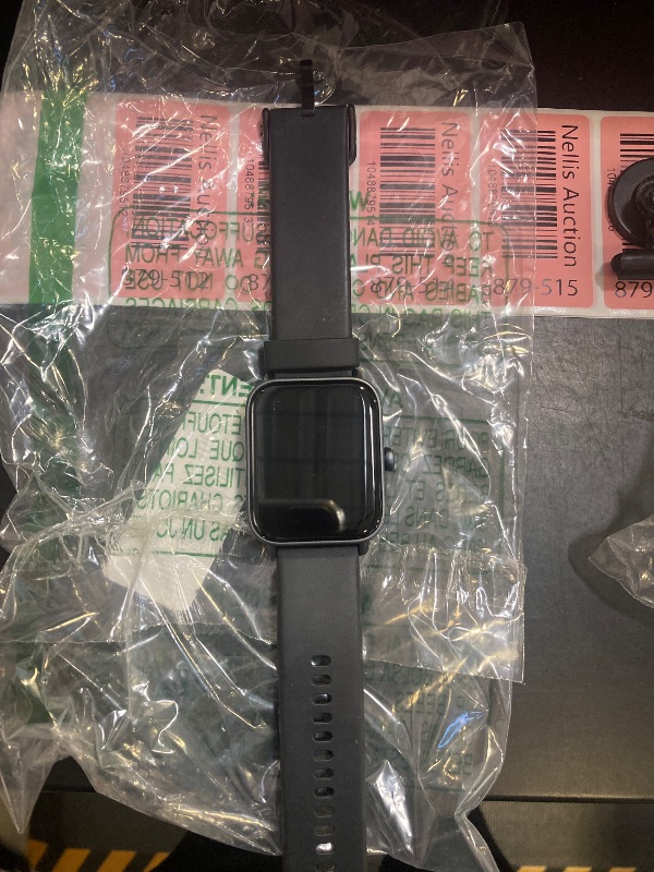 Photo 1 of ENOMIR Smart Watch for Men Women, Alexa Built-in Fitness Tracker with Call Function&1.8" HD Touchscreen, IP68 Waterproof Heart Rate/Sleep/SpO2 Monitor, 100+ Sport Modes, iOS Android Compatible, Black
