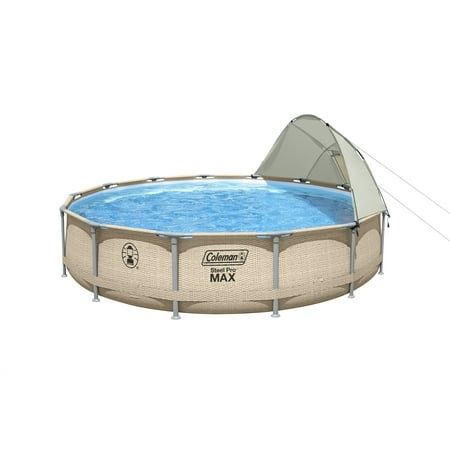 Photo 1 of Coleman Steel Pro Max 14 X 33 Round Metal Frame Above Ground Pool Set