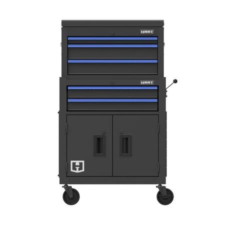 Photo 1 of Hart 24-inch Steel Tool Chest Combo with Built-in Power Strip 400 Lb Capacity
