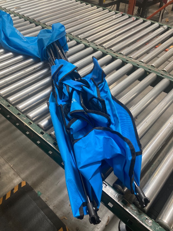 Photo 1 of Oceanside Outdoor Camping Chair, Blue