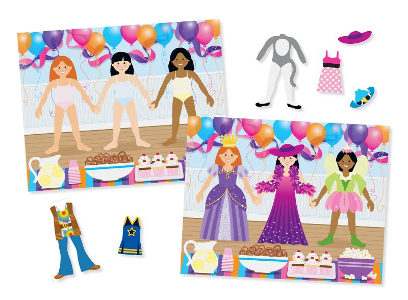 Photo 1 of Reusable Sticker Pad - Dress-up
