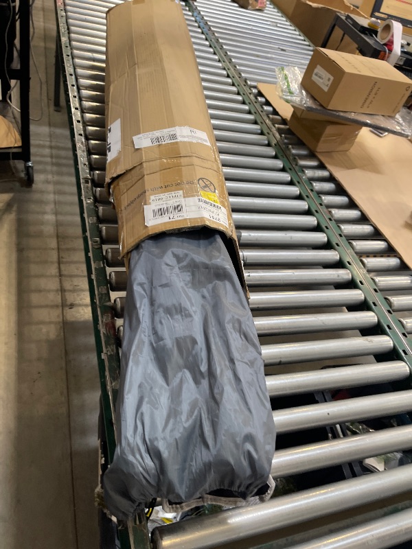 Photo 1 of Uforic Folding Camping Cot with Mattress & Carry Bag 575 Lb Capacity 1200D Oxford Navy Blue
