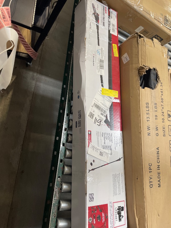 Photo 1 of Hyper Tough 20V Max 2.0Ah Battery Powered Cordless 8 Pole Saw HT21-401-003-08
