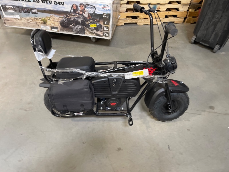 Photo 1 of Oryxearth Electric Mini Dirt Bike, 36V Battery, 1000W Motor Electrical Powered Motorcycle for Kids, 2 Speeds-15.5MPH/22 MPH, 2 Hanging Bags, Endurance 60 Mins, Up to 185lbs, Dark Style - Red