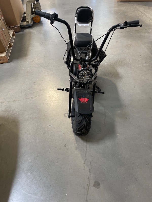 Photo 1 of Oryxearth Electric Mini Dirt Bike, 36V Battery, 1000W Motor Electrical Powered Motorcycle for Kids, 2 Speeds-15.5MPH/22 MPH, 2 Hanging Bags, Endurance 60 Mins, Up to 185lbs, Dark Style - Red