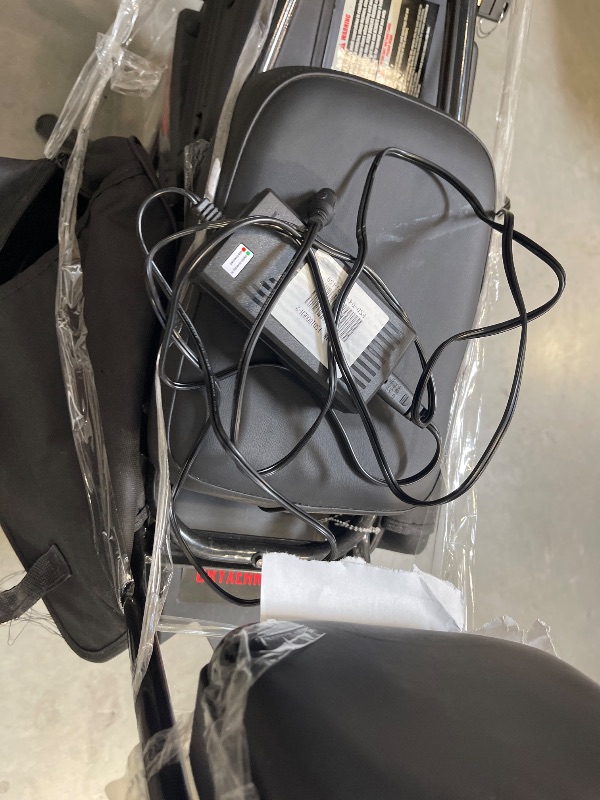 Photo 1 of Oryxearth Electric Mini Dirt Bike, 36V Battery, 1000W Motor Electrical Powered Motorcycle for Kids, 2 Speeds-15.5MPH/22 MPH, 2 Hanging Bags, Endurance 60 Mins, Up to 185lbs, Dark Style - Red
