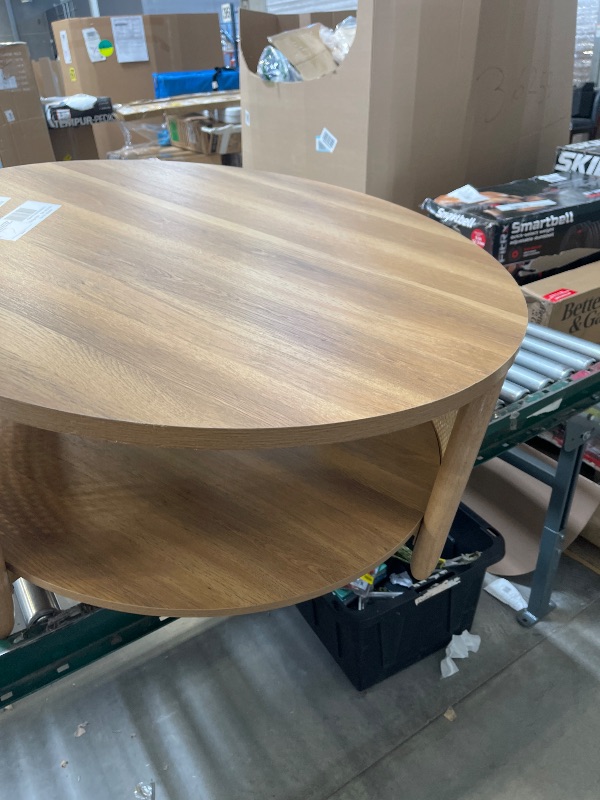 Photo 1 of wooden coffee table 