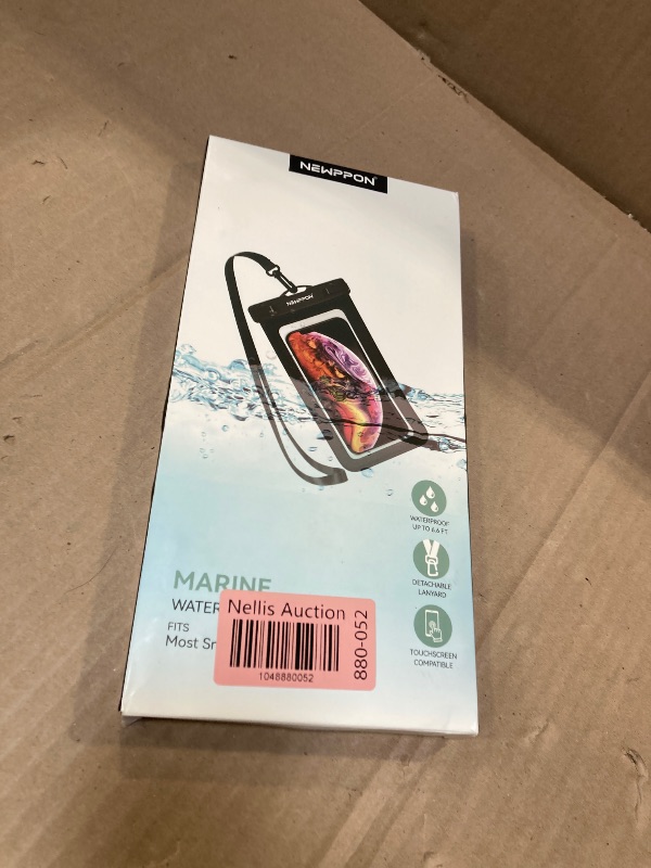 Photo 1 of 4 Pack 8.5“ Waterproof Cell Phone Pouch - Underwater Dry Bag Case Lanyard - Water Proof Clear Holder Protector for iPhone 16 15 14 Pro Max Plus Samsung Galaxy S25 S24 Ultra Note for Beach Swimming
