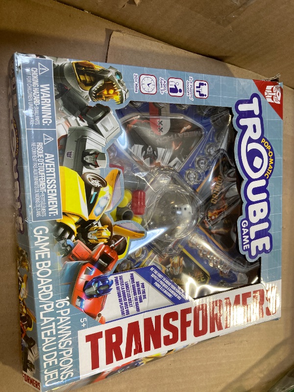 Photo 1 of Transformers Pop Up Board Game - Bundle with Transformers Board Game for Kids with Pop Up Dice Plus Tattoos, More | Transformers Games for Birthday Party