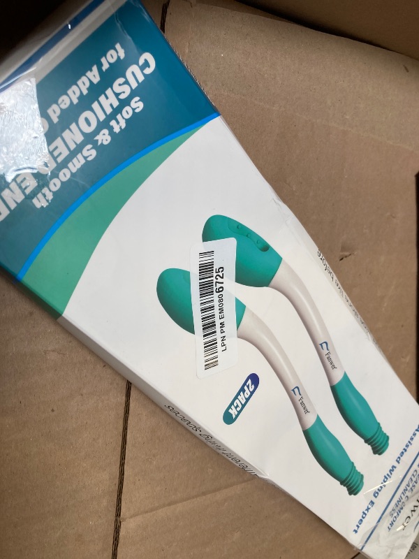 Photo 1 of Fanwer Toilet Aids for Wiping - 15.7" Long Reach Comfort Butt Wiper Tools - Bathroom Bottom Buddy Wiping Self Assist for Disabled,Elderly,Pregnant,Overweight People and Back Surgery Recovery (2 Pack)