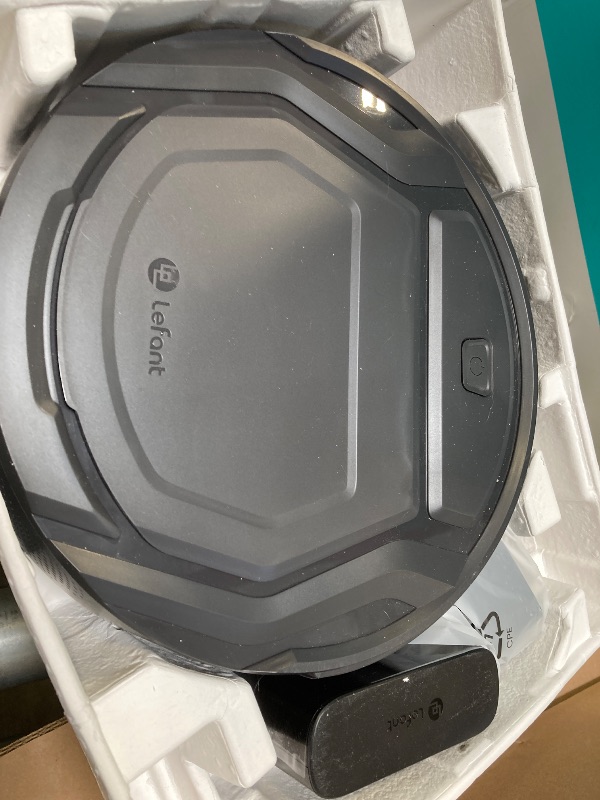 Photo 1 of Lefant Robot Vacuum Cleaner M210 Pro,Slim,Quiet,2200Pa Suction,120 Min Self-Charging Robotic Vacuums, Freemove 3.0,WiFi/APP/Alexa,6 Cleaning Modes Ideal for Hard Floors Pet Hair Low Carpet,Gray