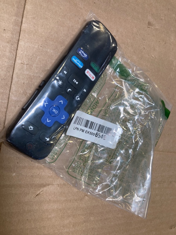 Photo 1 of Replacement for Roku Smart TV Remote Control, Compatible for TCL Roku/Hisense Roku/Onn Roku/Westinghouse Roku/Insignia Roku TVs?Only for Roku TV?