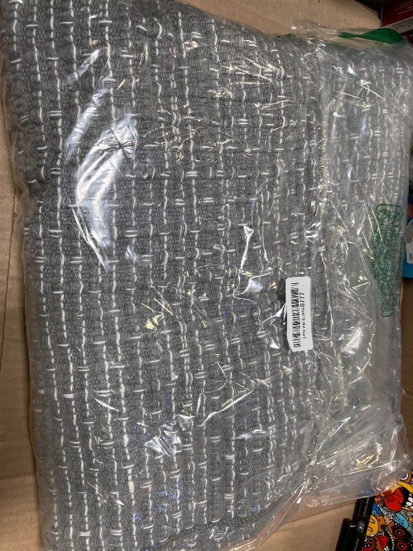 Photo 1 of Nailttos Grey Rug for Living Room, 4' x 6' Machine Washable Area Rug Rugs for Bedroom, Farmhouse Boho Kitchen Rugs Floor Carpet Rugs for Bedroom Kitchen Living Room Dining Room