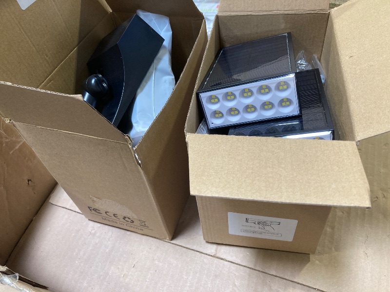 Photo 1 of 8pcs ----WENATY Solar Lights Outdoor Waterproof IP65, [4 Modes] Spot Solar Light for Outside, Dusk to Dawn LED Solar Powered Yard Garden Landscape Lighting Spotlights for Path Patio Walkway, Warm White