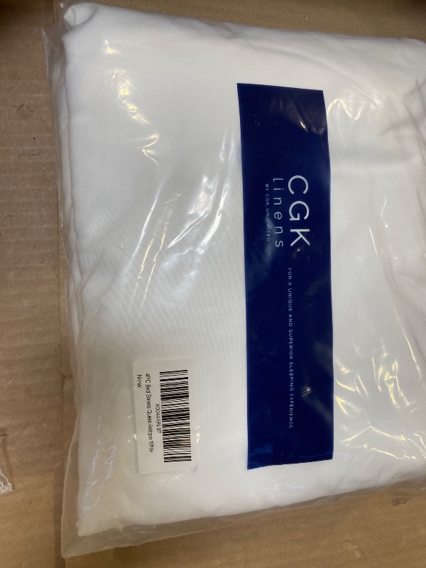 Photo 1 of Queen Size 4 Piece Sheet Set - Comfy Breathable & Cooling Bed Sheets Set - Hotel Luxury Bedding for Women, Men, Kids, Teens, Boys & Girls - Deep Pockets, Soft, Wrinkle Free - Oeko-Tex - Antique White