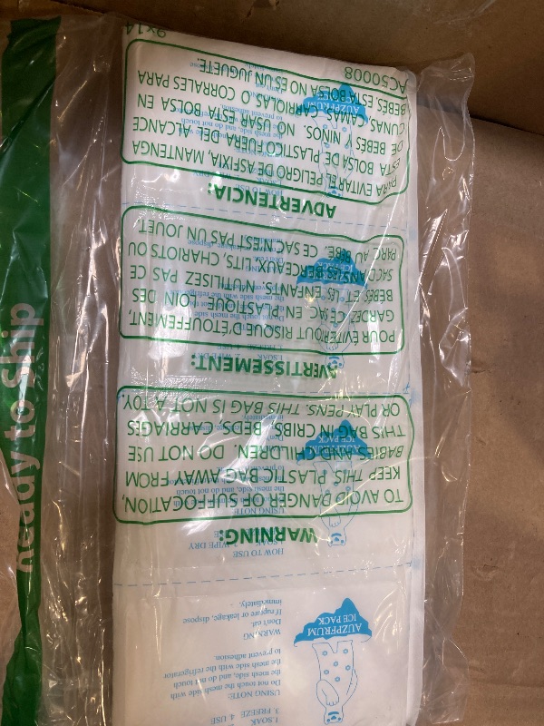 Photo 1 of AUZPFRUM Dry Ice Packs for Shipping Frozen Food & Perishables - 4 Sheets(12 Large Ice Cell per Sheet) | Long-Lasting Cold Reusable Freezer Packs for Coolers, Lunch Boxes & Insulated Containers