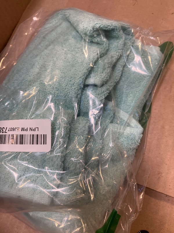 Photo 1 of SmoothNovelty 2 Pcs Flip Flops Hand Towels Mint Green Bathroom Decor 14x29 Inch Embroidered 100% Cotton Soft Absorbent Spring Summer Decorative Hand Towels for Bathroom Kitchen