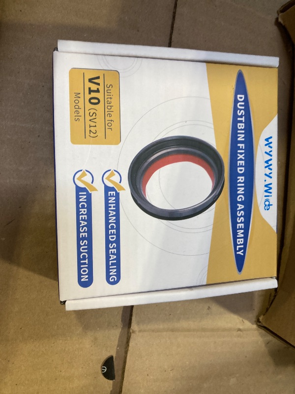 Photo 1 of Dust Bin Top Fixed Sealing Ring Replacement Part Compatible with Dyson Cyclone V10 SV12 Vacuum Cleaner, Dust Bucket Dirt Cup Bin Parts Replacement Accessories