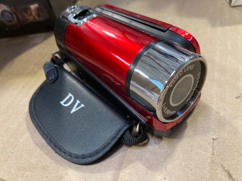 Photo 1 of Andoer Portable 1080P High Definition Digital Video Camera DV Camcorder 16MP 2.7 Inch LCD Screen 16X Digital Zoom Built-in Battery