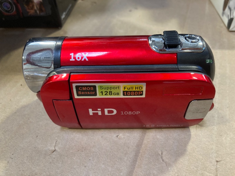 Photo 1 of Andoer Portable 1080P High Definition Digital Video Camera DV Camcorder 16MP 2.7 Inch LCD Screen 16X Digital Zoom Built-in Battery