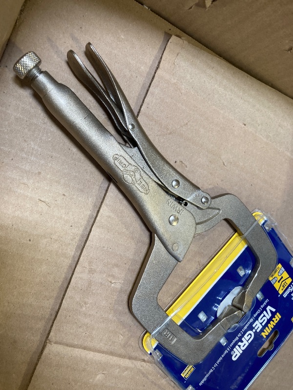 Photo 1 of IRWIN VISE-GRIP Original Locking C-Clamp, 11", 19