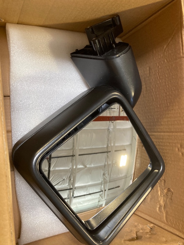 Photo 1 of Dexepe Driver Side Mirror Assembly Compatible with Jeep Wrangler JL 2018-2021 Gladiator JT 2020-2023 Heated with Blind Spot Mirror, Power Adjustable Replace 68281893AE CH1320451 (Left, 7 Pin)