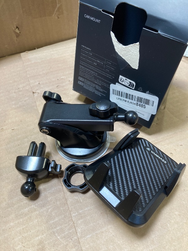 Photo 1 of VANMASS ?85+LBS Strongest Suction & Military-Grade 2025 Ultimate Car Phone Mount?Patent & Safety Certs? Cell Phone Holder Truck Stand for Dashboard Windshield Vent for iPhone 16 15 Pro Max 14 Samsung