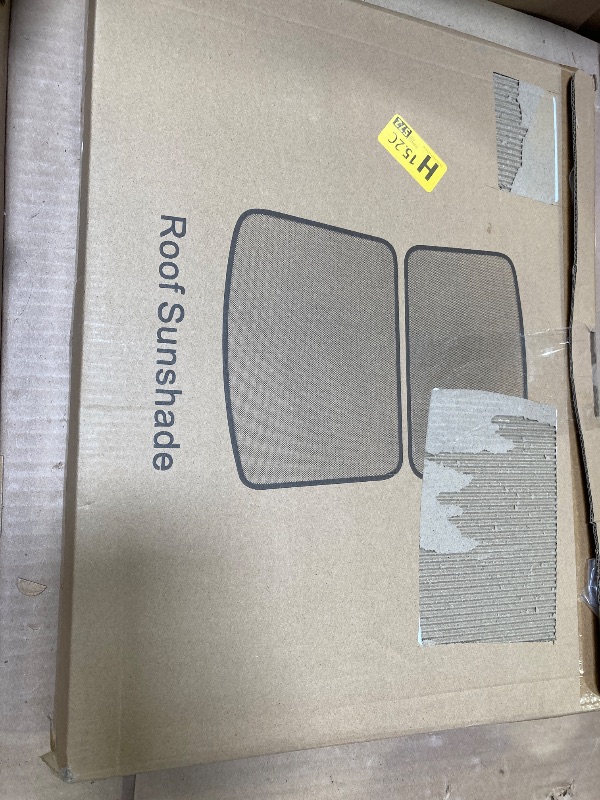 Photo 1 of TSLDRV 2025 Upgrade Sunshade Roof for Tesla Model 3 Highland 2024 2025 [No-Gap/Sag-Free] Heat Insulation Glass Roof Sunshade Sunroof for Tesla Model 3 Accessories 2025 2024 Gray