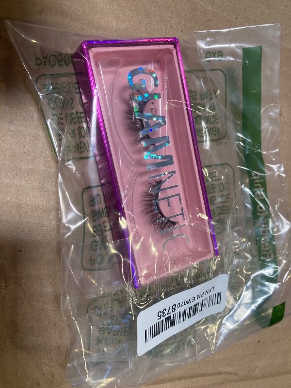 Photo 1 of Glamnetic Magnetic Eyelashes - Venus | Short Magnetic Lashes, 60 Wears Reusable High Volume Faux Mink Lashes, Cat Eye, 3D Natural Look - 1 Pair