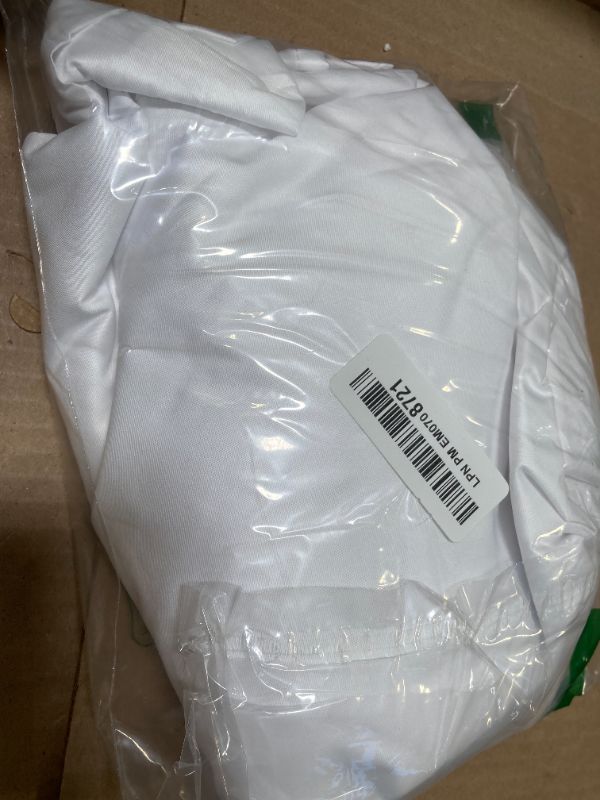 Photo 1 of White Photography Backdrop for Photoshoot,Photo Backdrop Curtain,Perfect White Background for Party Portrait Photoshoots Video Studio 8FTx10FT