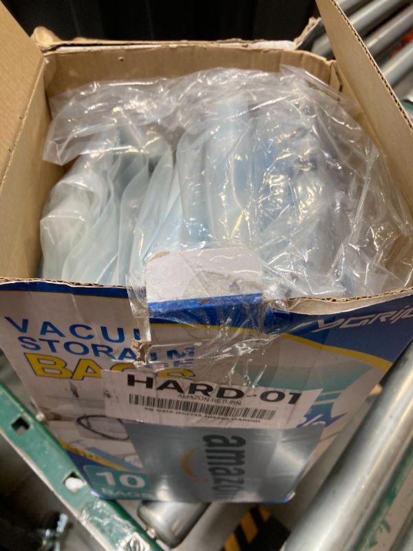 Photo 1 of Fygrip 8Pack Jumbo Vacuum Storage Bags with Hand Pump, Plastic Packaging Bags, 80% Space Saver Vacuum Seal Bags for Clothing, Travel Lugggage, Blankets, Comforters