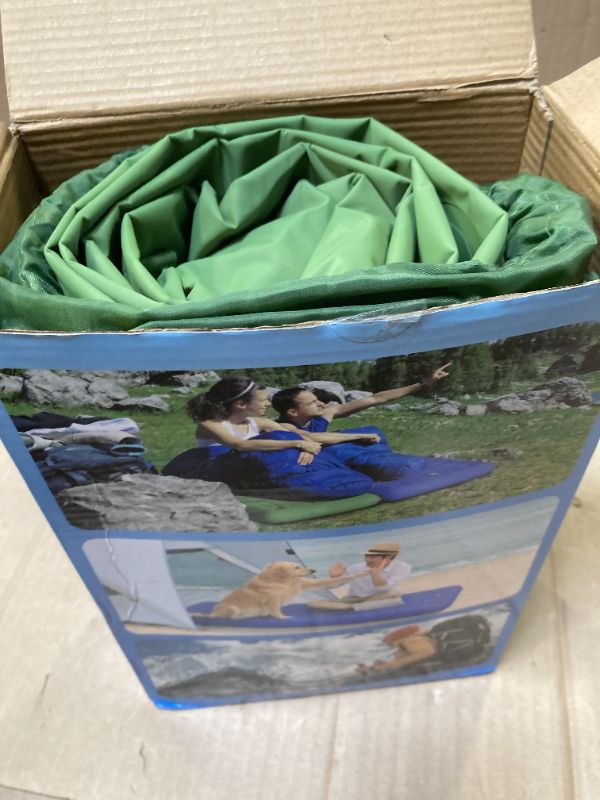 Photo 1 of Sleeping Pad for Camping Air Mattress Bed Inflatable Sleeping Mat Cots for Adults Portable Camping Gear Essentials Accessories Supplies Stuff Tent Self Inflating Backpacking Hiking Travel Car Truck