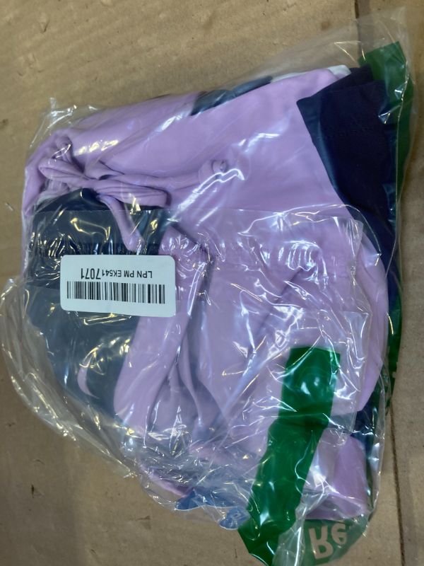 Photo 1 of PROALLO Girls 3xl--Bathing Suits Two Piece Vest Style Swimsuit with Boyshort Tankini Swimwear Purple